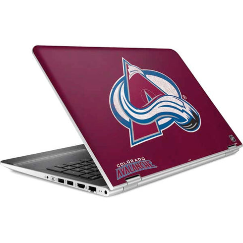 NHL Colorado Avalanche Distressed HP Pavilion Skin